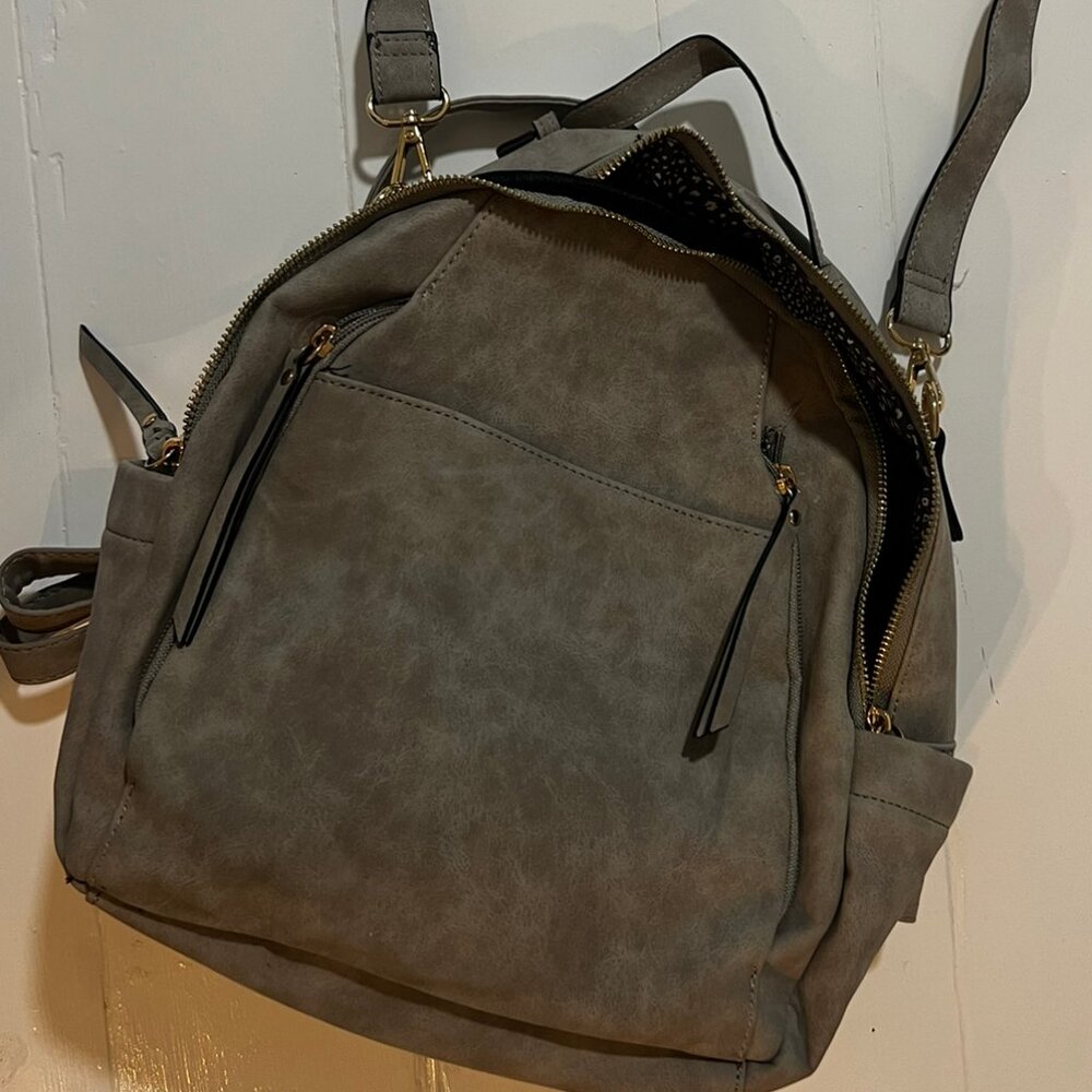 Gray Backpack
